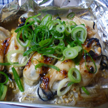 牡蠣料理♡調味料3つ混ぜてかけて焼くだけ