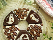 なぞるだけ 簡単デコチョコ!カップちゃん バレンタインに♪