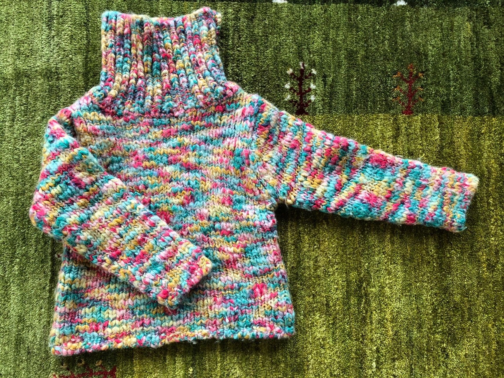 子供セーターをリメイクして「冬の必需品」カバーを簡単手作り