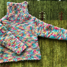 子供セーターをリメイクして「冬の必需品」カバーを簡単手作り