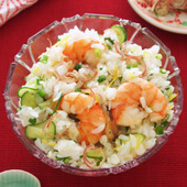 1年のはじまりから!縁起のいいレシピ「えびの混ぜちらし寿司」