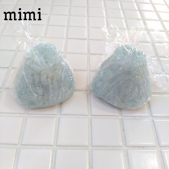 ①ベースのおにぎりを作ります。