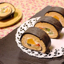 節分に♪みんな笑顔になっちゃう☆恵方巻きロール