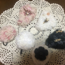 セリアぷくぷくのモールでヘアアクセ