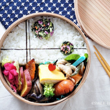 おしゃ弁②<海苔アート>