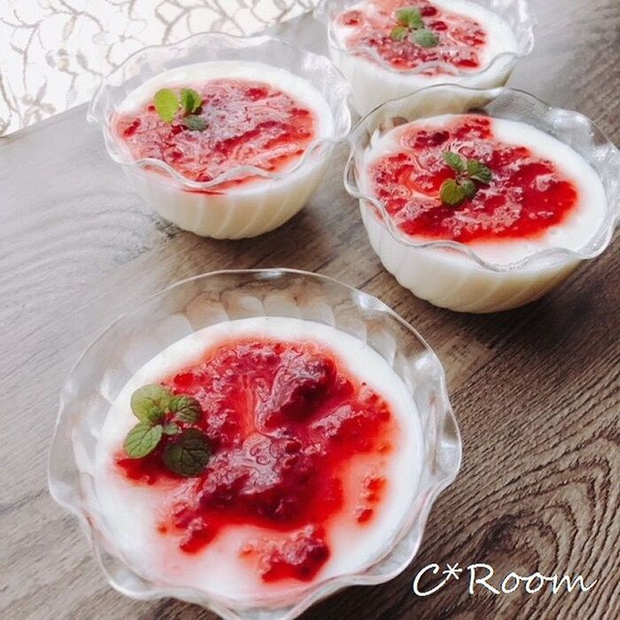 シンプル ヨーグルトゼリー