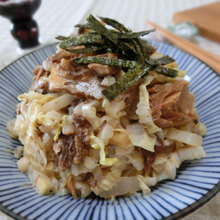 5分でボリューム副菜☆ 白菜とさば味噌マヨ和え