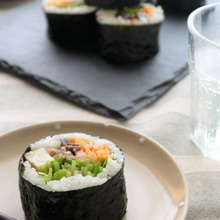 レンジで2分!節分はキンパで恵方巻