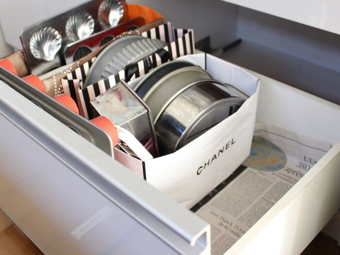 キッチン収納を0円で整理整頓♪頂き物の『紙袋』は捨てる前に再利用がお勧め