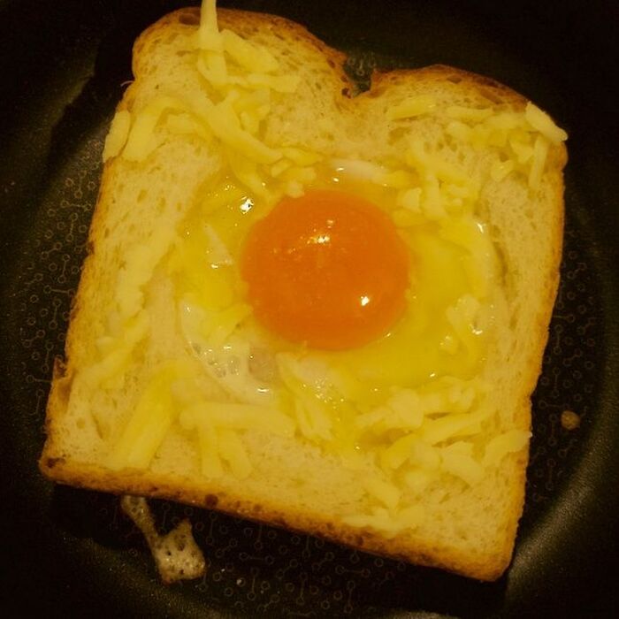3 焼きます。