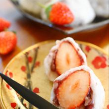 余ったお餅で出来ちゃう♪苺大福