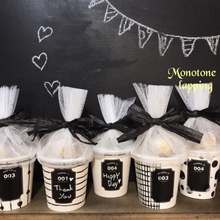 100均だけで簡単可愛い♡紙コップラッピング!