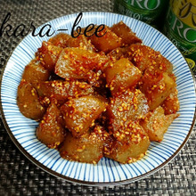 簡単もう1品♪ヘルシーおつまみ♡プリプリこんにゃくの旨辛炒め