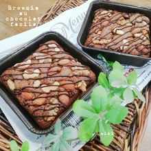 バレンタインに♡ミックスナッツのチョコブラウニー♡