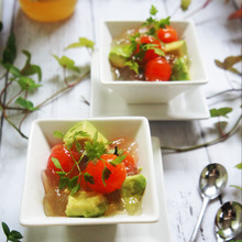 ゆず風味が美味しさを際立たせる★野菜のゼリー寄せ