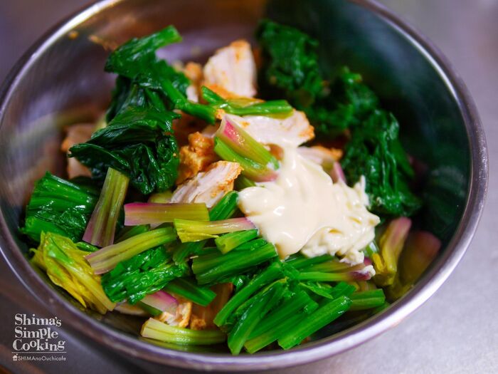 あとは簡単!和えるだけ♪