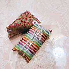 トイレットペーパーの芯でテトラ型ラッピング