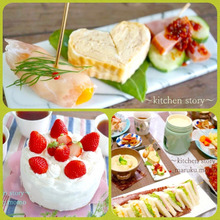 セリアの大理石調プレートを使いたくって♩父の誕生日お家ランチ会