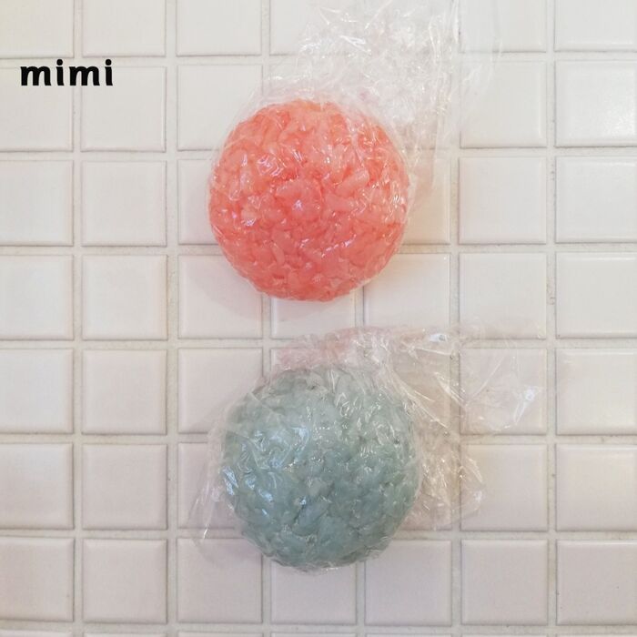 ①ベースのおにぎりを作ります。