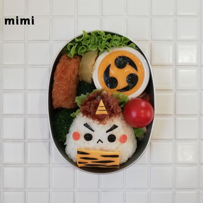 ⑥パーツを乗せます。