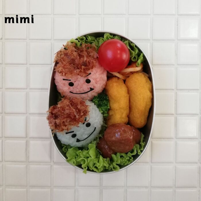 ④パーツを乗せます。