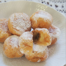 もっちりカリッと♪ココナッツバナナドーナッツ