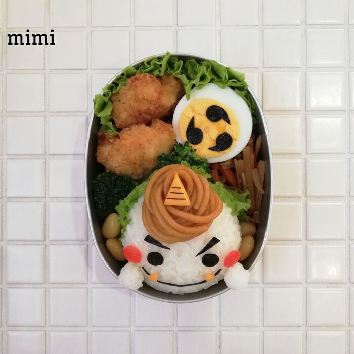 ⑤パーツを乗せます。