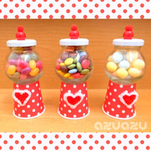 5分でできちゃう!100均ミニガチャガチャ風ラッピング