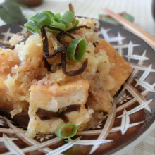 出汁要らず☆ レンジで一発♪ 厚揚げのみぞれ煮