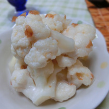 ポリ袋で漬けるだけ☆ カリフラワーの梅ピクルス