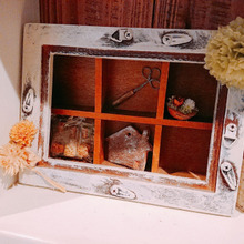 *シャビー塗りでアンティーク風額に*