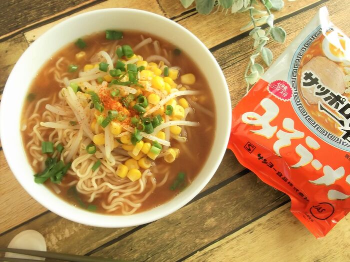 まずは美味しくラーメンをいただく