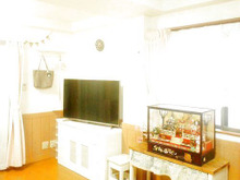 立春を過ぎたので♪今年も雛人形をリビングに