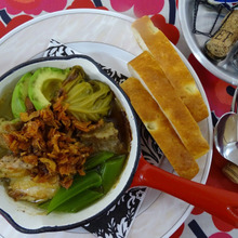 スキレットで・・・・ご馳走 al ajillo、もちパパ style