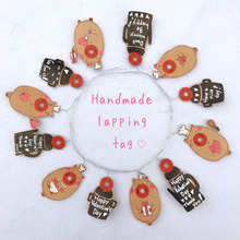 100均荷札で♡ちょこっとオシャレなラッピングタグ♡