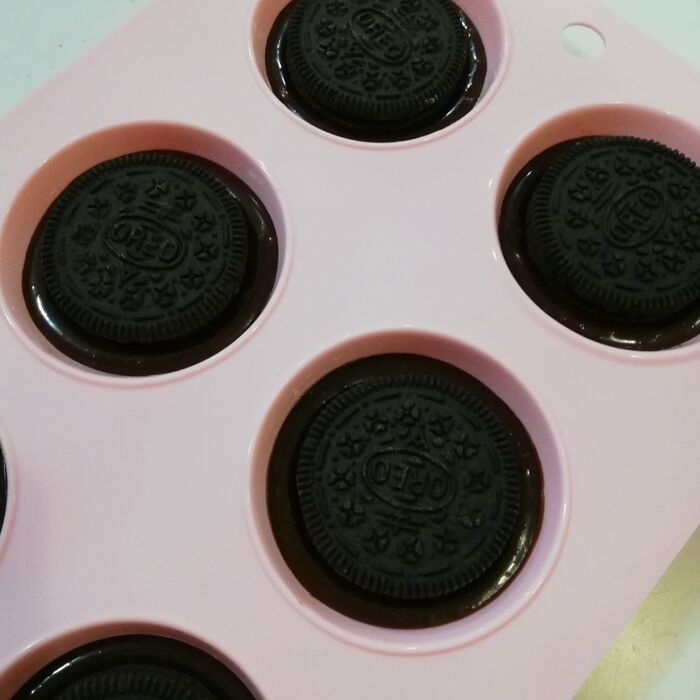 ⑤型に入れます。