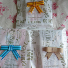 バレンタインラッピングはクラフトバンドリボン♡