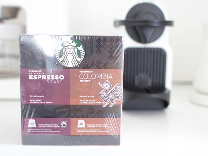 一杯50円代で楽しめる、ネスプレッソでスターバックスコーヒー♡