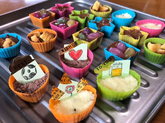 洗い物なし!湯煎なし!ちびっこでも出来る♪楽しいチョコ作り♡