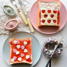 【パン】一番簡単❤バレンタインモーニング #子ども #簡単 #朝ごパン #バレンタイン