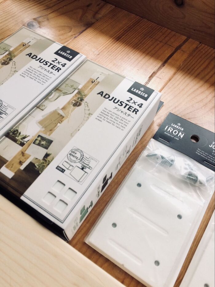 ラブリコとアイアンのジョイントを使って子ども部屋収納を作ってみました。