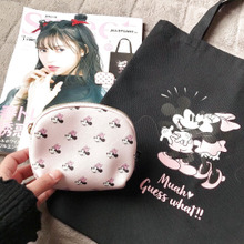 ミッキー&ミニー激カワ♡トートとポーチの2点セット