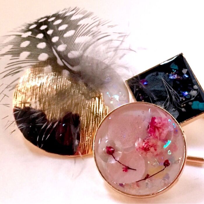 トレンドをプチプラハンドメイドで♡ポニーフックを作ってみました