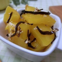 レンチン2分☆ やみつきパプリカの塩昆布ナムル