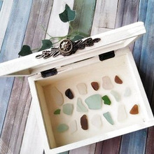 百均フォトフレームで、標本箱風コレクションケース!