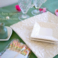 ナチュラルキッチンの?お洒落な春色テーブルウェア