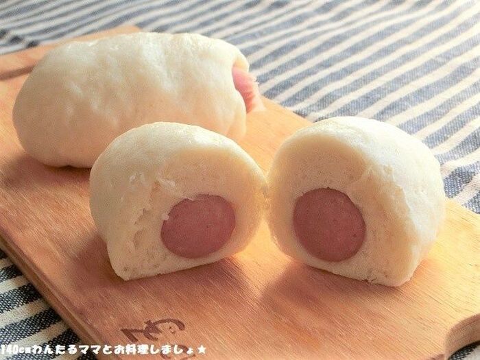 フライパンで簡単★ウィンナーまん