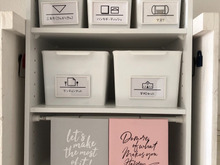 材料3つ!工具不要!の100均目隠し収納