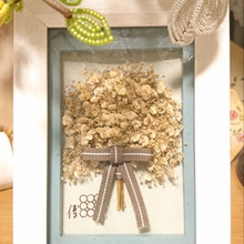 サイズ違いのフレーム2つ☆重ねるだけで3D☆いつものフレームを貼るだけDIY