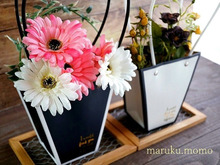 ダイソー100均の花用の手さげバッグが素敵過ぎる♪
